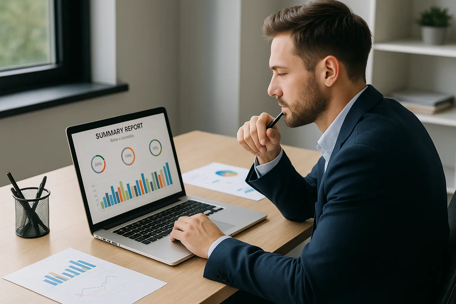 Análisis de desempeño empresarial